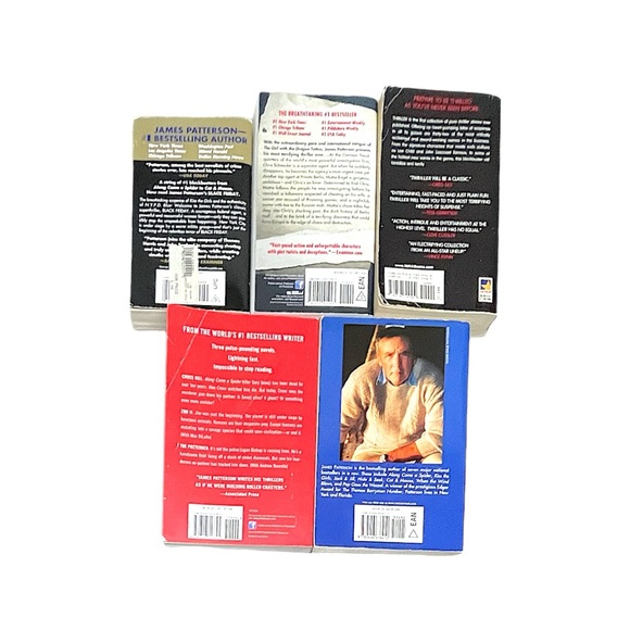 James Patterson - lot of 5 books - Picture 4 of 4